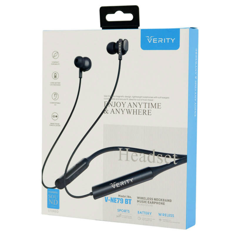 هندزفری بلوتوث دورگردنی Verity V-NE79BT — تصویر ۳