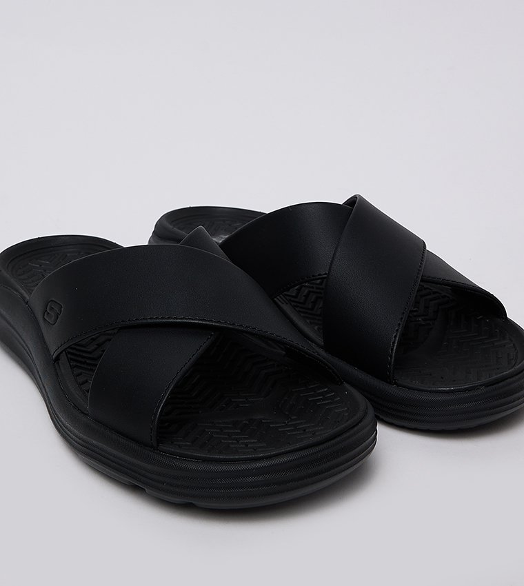 دمپایی مردانه اسکچرز مدل SKECHERS 205627/BBK — تصویر ۶