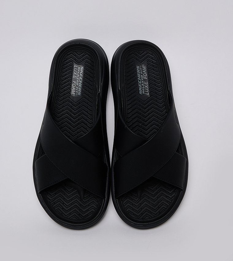 دمپایی مردانه اسکچرز مدل SKECHERS 205627/BBK — تصویر ۵