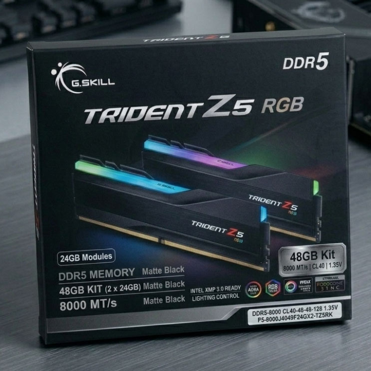 رم کامپیوتر G.Skill Trident Z5 48GB 8000 Mhz CL40 RGB