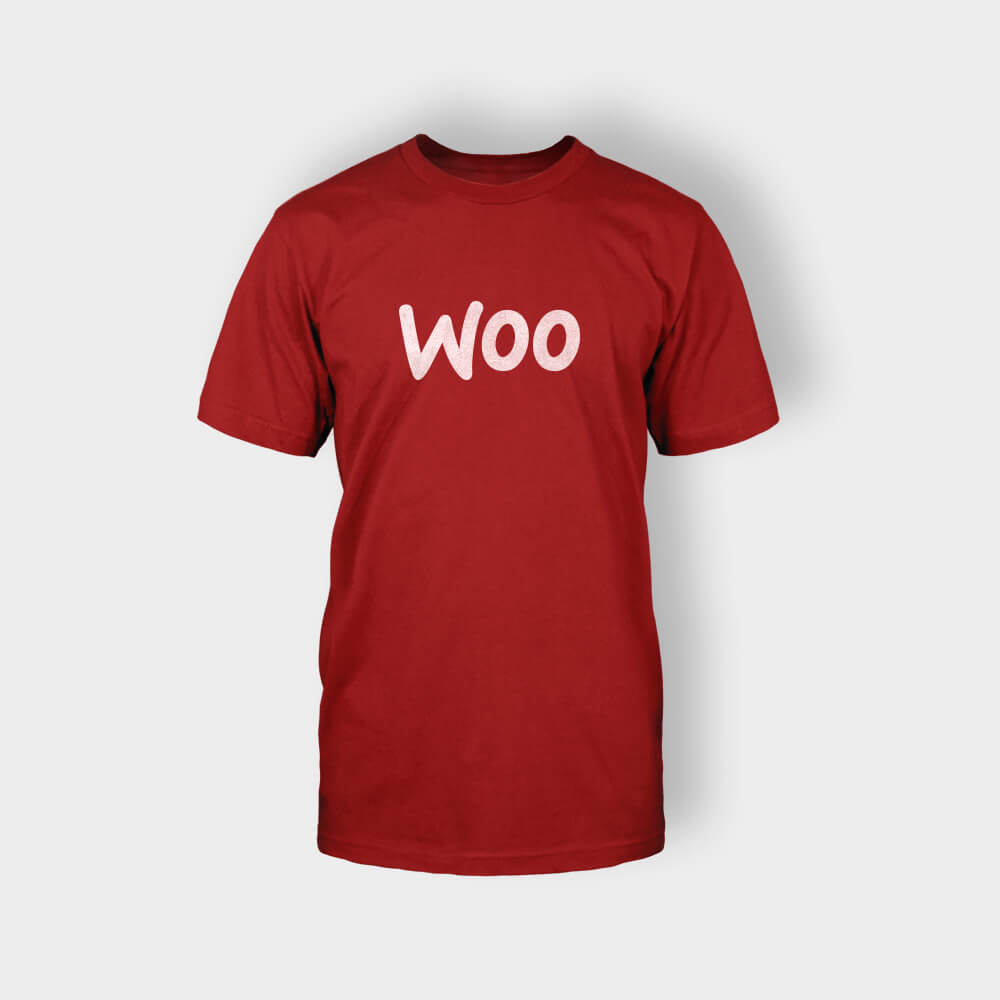 تی شرت با لوگوی WOO