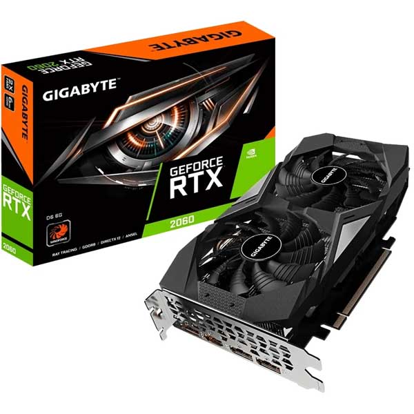 گرافیک کارکرده گیگابایت Gigabyte RTX2060 D6 6GB