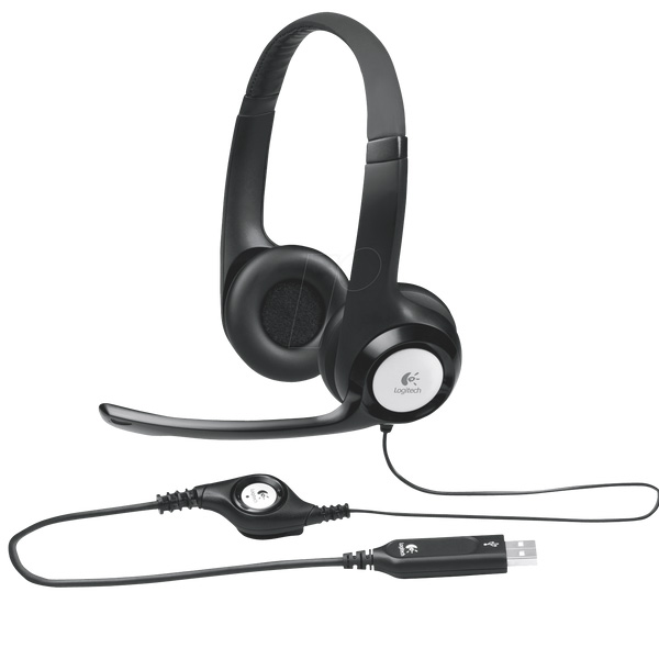 هدست برند Logitech USB headset H390