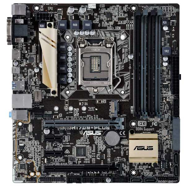 مادربرد کارکرده ASUS H170M-PLUS DDR4
