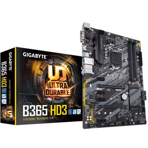 مادربرد کارکرده Gigabyte B365-HD3 DDR4