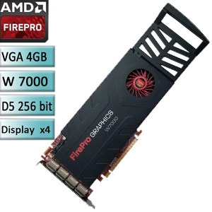 کارت گرافیک کارکرده AMD Firepro W7000 4GB — تصویر ۲
