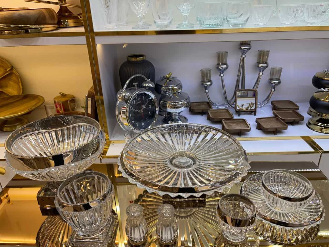سرویس پذیرایی لب نقره کرون کریستالی کد keronT00 — تصویر ۲