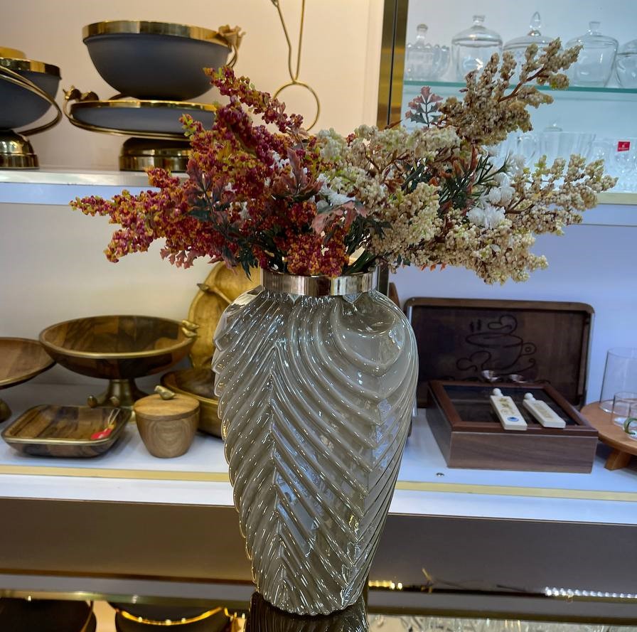 گلدان شیشه ای کد 1365