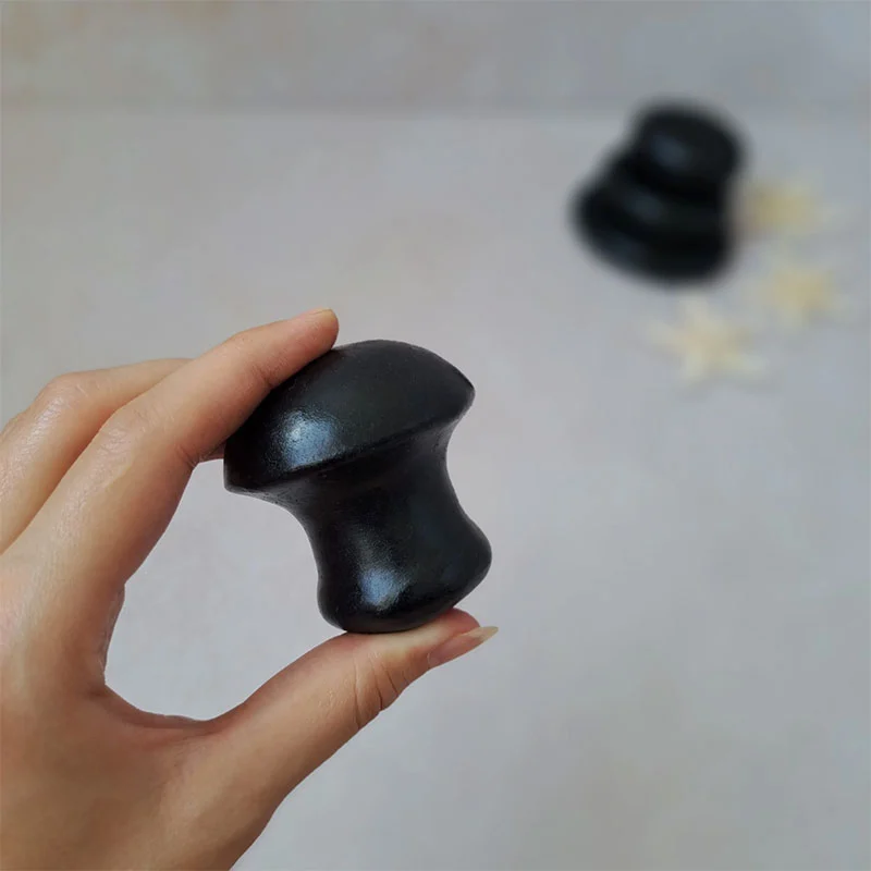سنگ داغ ماساژ طرح لیوری (سنگ داغ ماساژ قارچی)