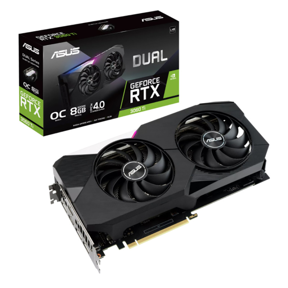 کارت گرافیک ایسوس مدل Dual GeForce RTX 3060 Ti OC 8G