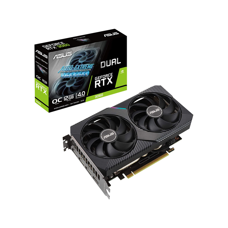 کارت گرافیک ایسوس مدل Dual RTX3060 12GB OC V2