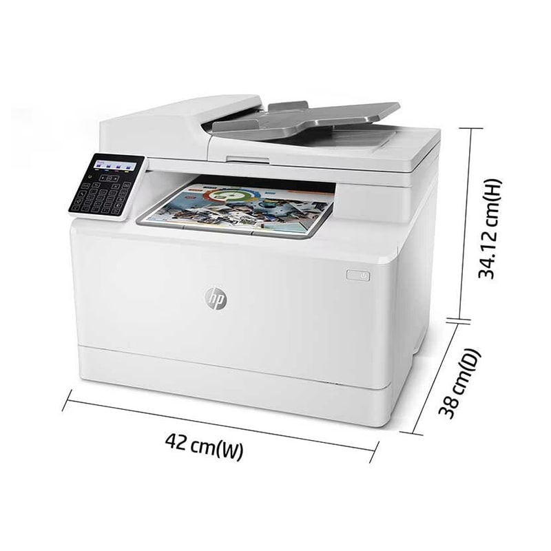 پرینتر لیزری رنگی چندکاره اچ پی HP Color Laserjet Pro MFP M183fw — تصویر ۳