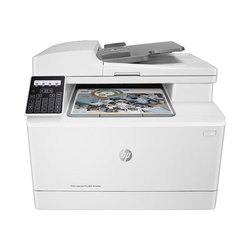 پرینتر لیزری رنگی چندکاره اچ پی HP Color Laserjet Pro MFP M183fw — تصویر ۲