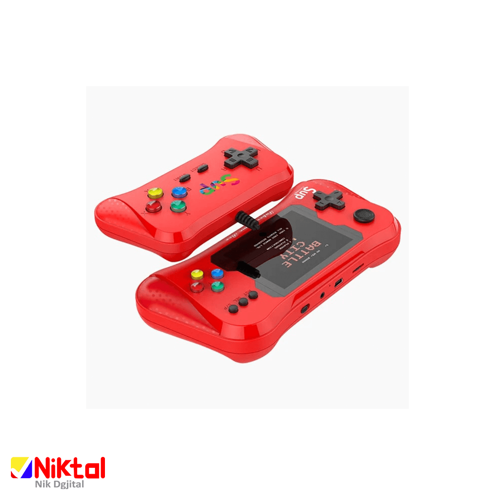 کنسول بازی دستی مدل X7M Retro | با صفحه نمایش 5 اینچی و قابلیت اتصال به تلویزیون — تصویر ۴