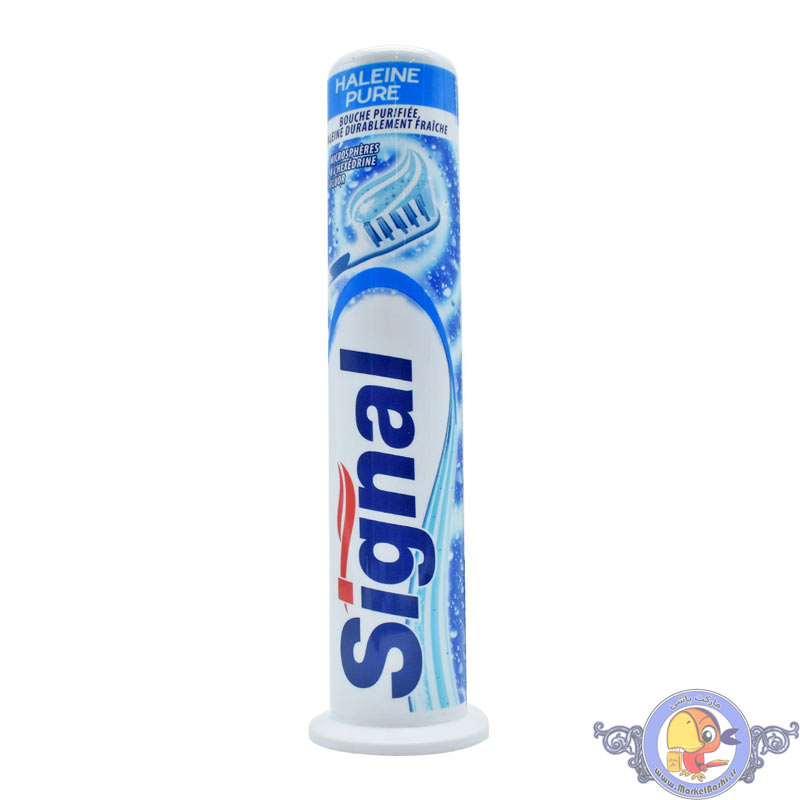 خمیردندان خنک کننده پمپی سیگنال Signal haleine Pure