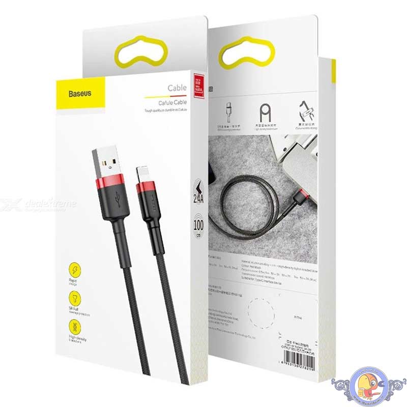 کابل پاوربانک تایپ سی فست شارژ بیسیوس مدل Cafule Qualcomm 3.0 CATKLF-AG1 50cm