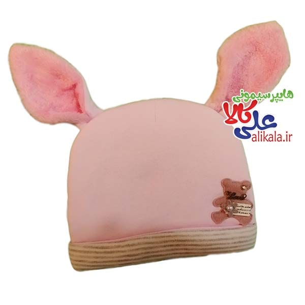 کلاه پنبه ای گوش دار طرح خرس Em Baby — تصویر ۲