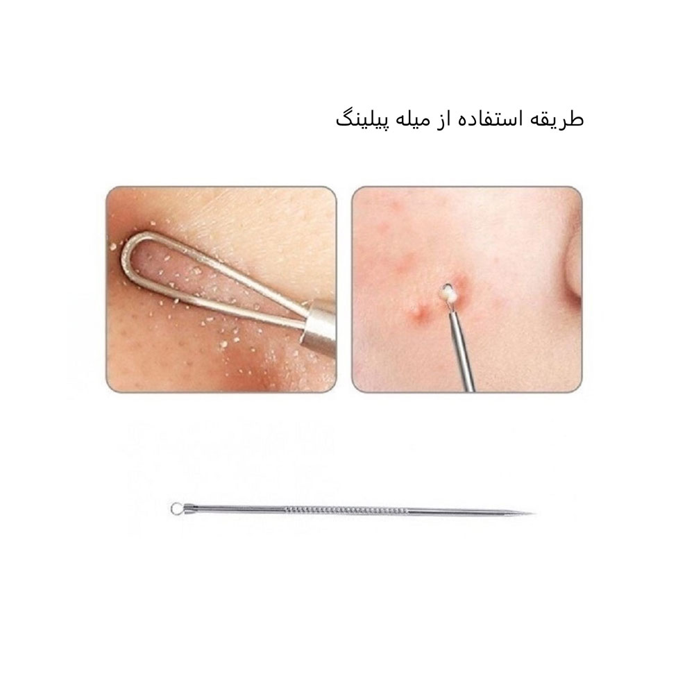 میله پیلینگ صورت و جوش سر سیاه(قلم کومدون) — تصویر ۴