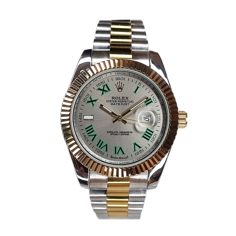 ساعت مچی مردانه رولکس مدل ROLEX PT-7358GS