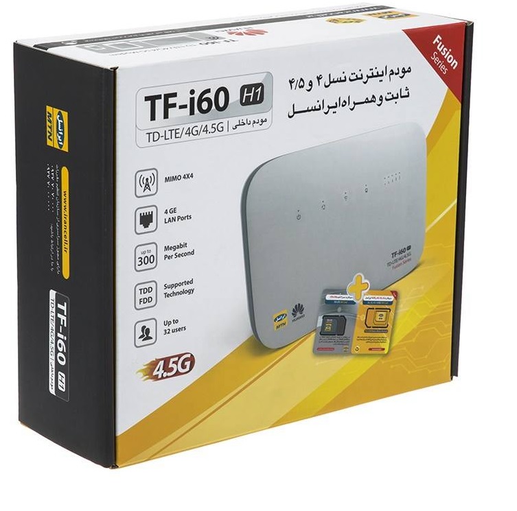 مودم-4g-td-lte-ایرانسل-مدل-tf-i60h1 — تصویر ۴