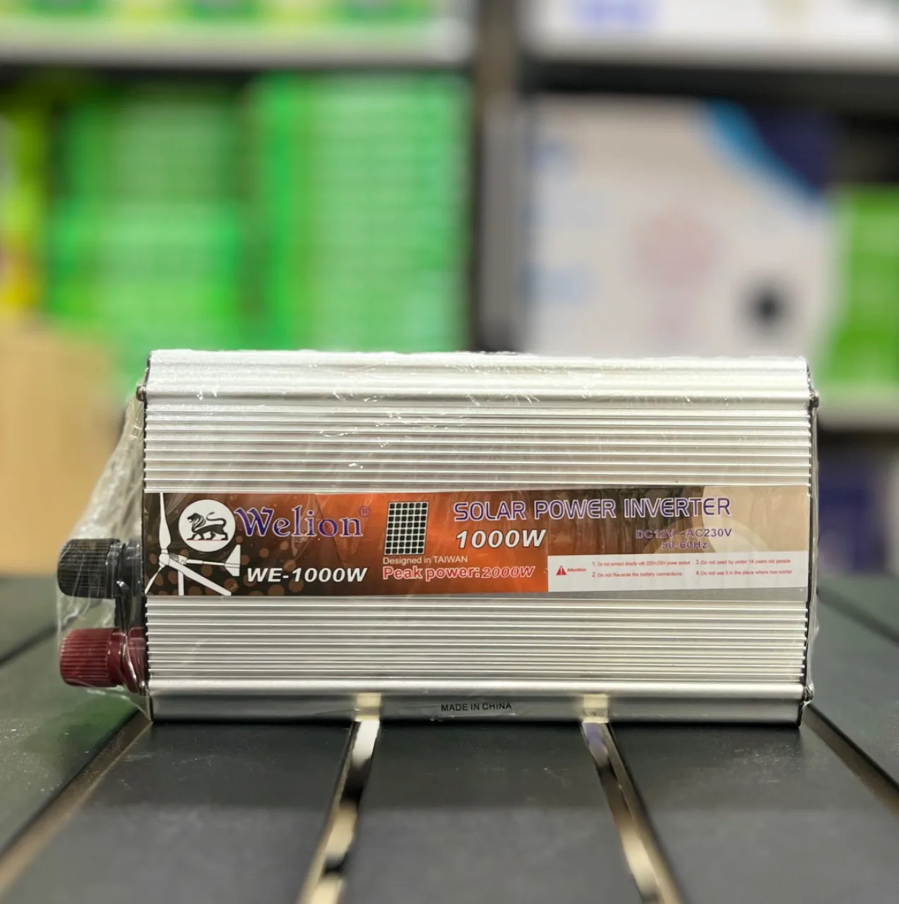 اینورتر خورشیدی ولین Welion مدل WE-1000W | تبدیل 12 ولت DC به 230 ولت AC — تصویر ۸