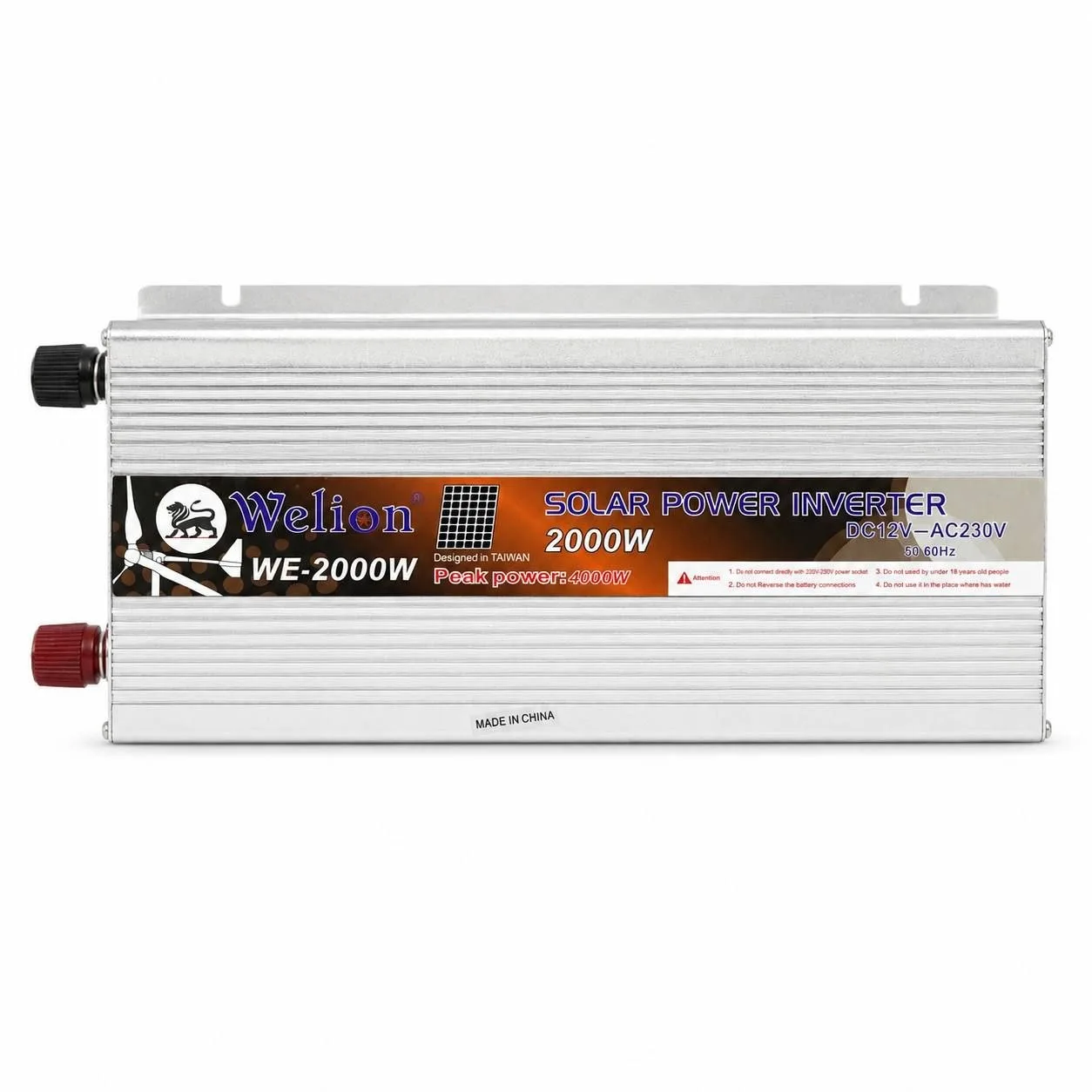 اینورتر خورشیدی ولتاژ ۱۲ ولت به ۲۳۰ ولت ۲۰۰۰ وات Welion مدل WE-2000W