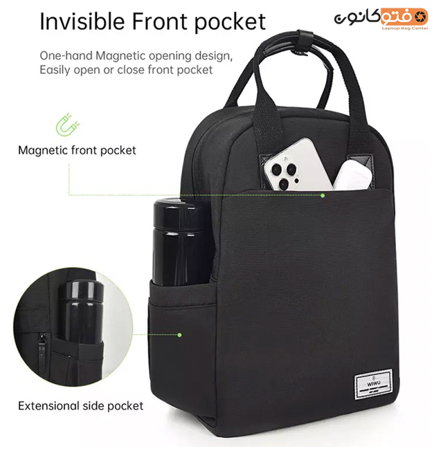 کوله پشتی ویوو WIWU Ora Backpack — تصویر ۴