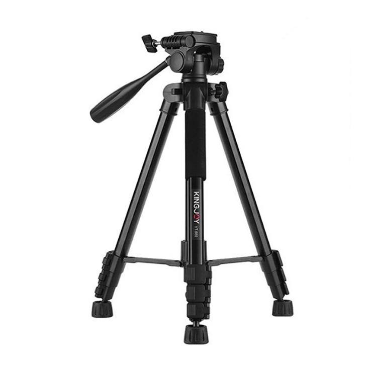 سه پایه دوربین کینگ جوی(Kingjoy VT880 Camera Tripod (Black