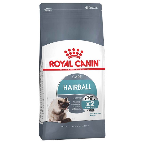غذا خشک گربه رویال کنین مدل hairball care وزن 10 کیلوگرم | فروشگاه PETKALA24 - ارائه دهنده خدمات و غذای حیوانات خانگی