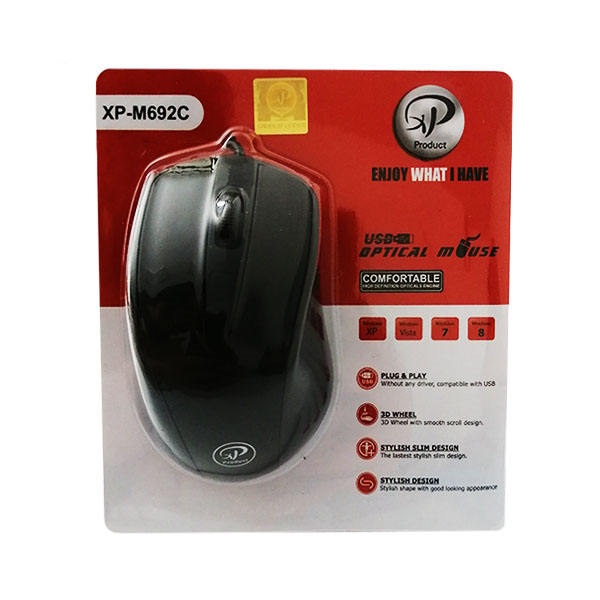 موس سیم دار مدل XP-M692C — تصویر ۳