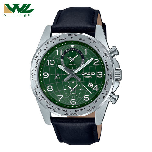 ساعت کاسیو MTP-W500L-3AVDF