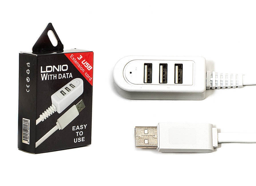 هاب یو اس بی Ldnio 3 Port USB — تصویر ۵