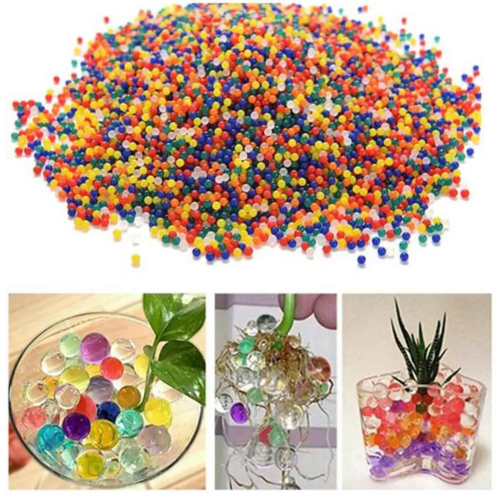 خاک ژله ای رنگی و شفاف بسته 3 گرمی