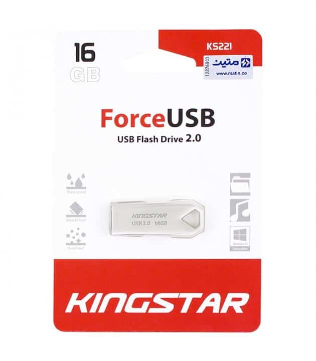 فلش کینگ‌ استار KS221 ظرفیت 16 گیگابایت — تصویر ۳