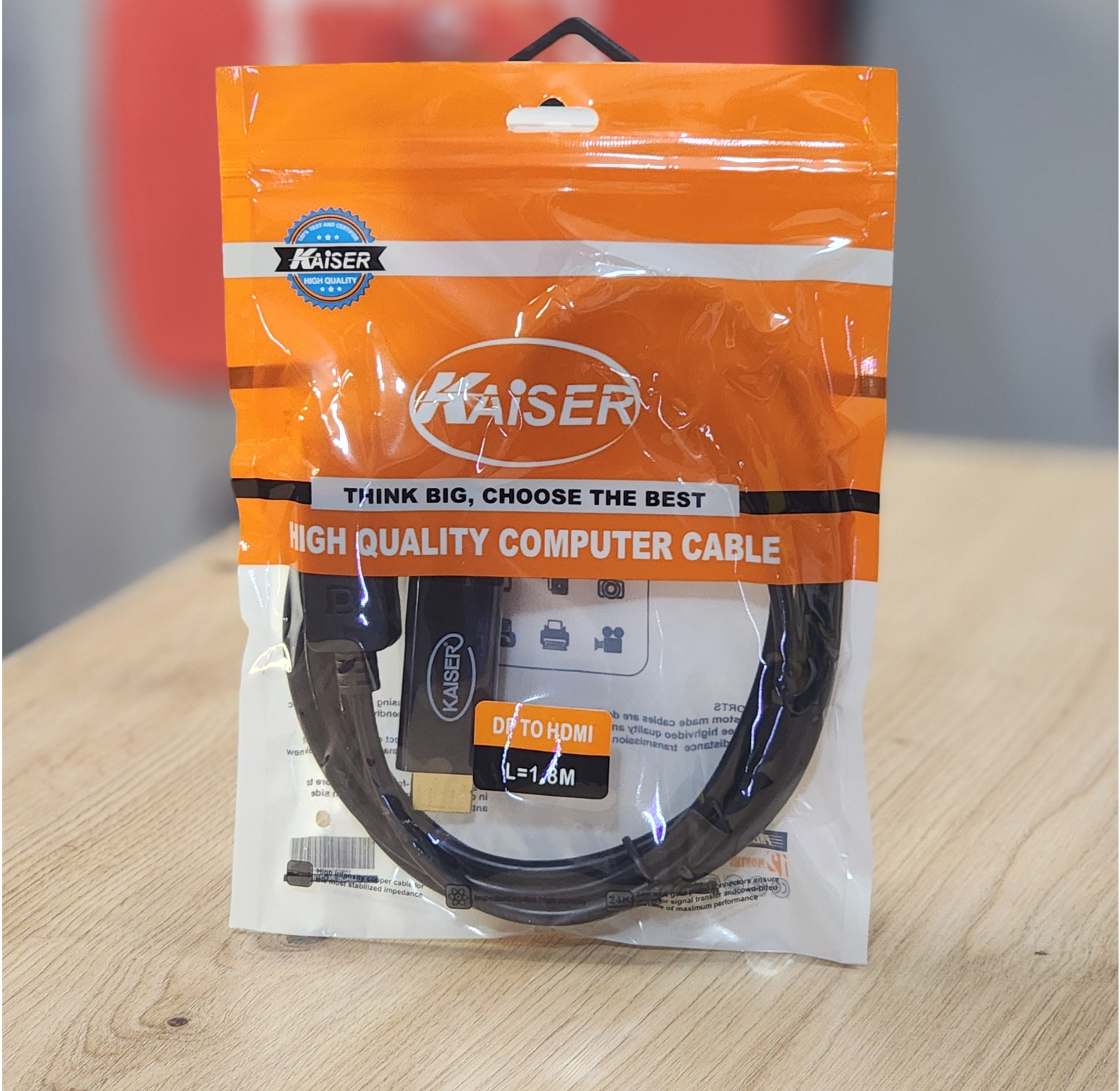 کابل تبدیل DP به HDMI برند Kaiser