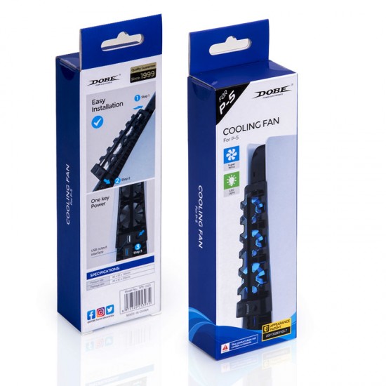 فن خنک کننده پلی استیشن 5 – Cooling fan Playstation 5 Dobe — تصویر ۴