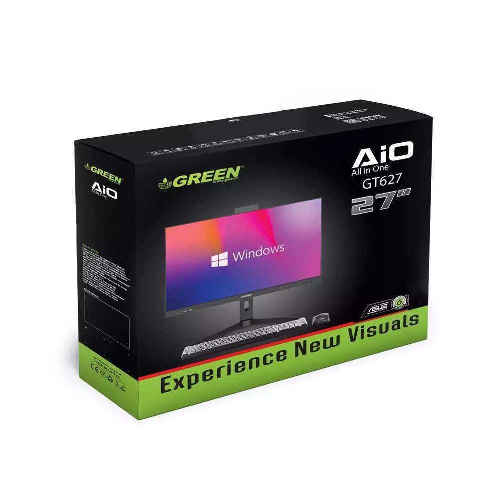 کامپیوتر همه کاره 27 اینچی گرین مدل (i5-8GB D5-512GB)GT627-i58S — تصویر ۸