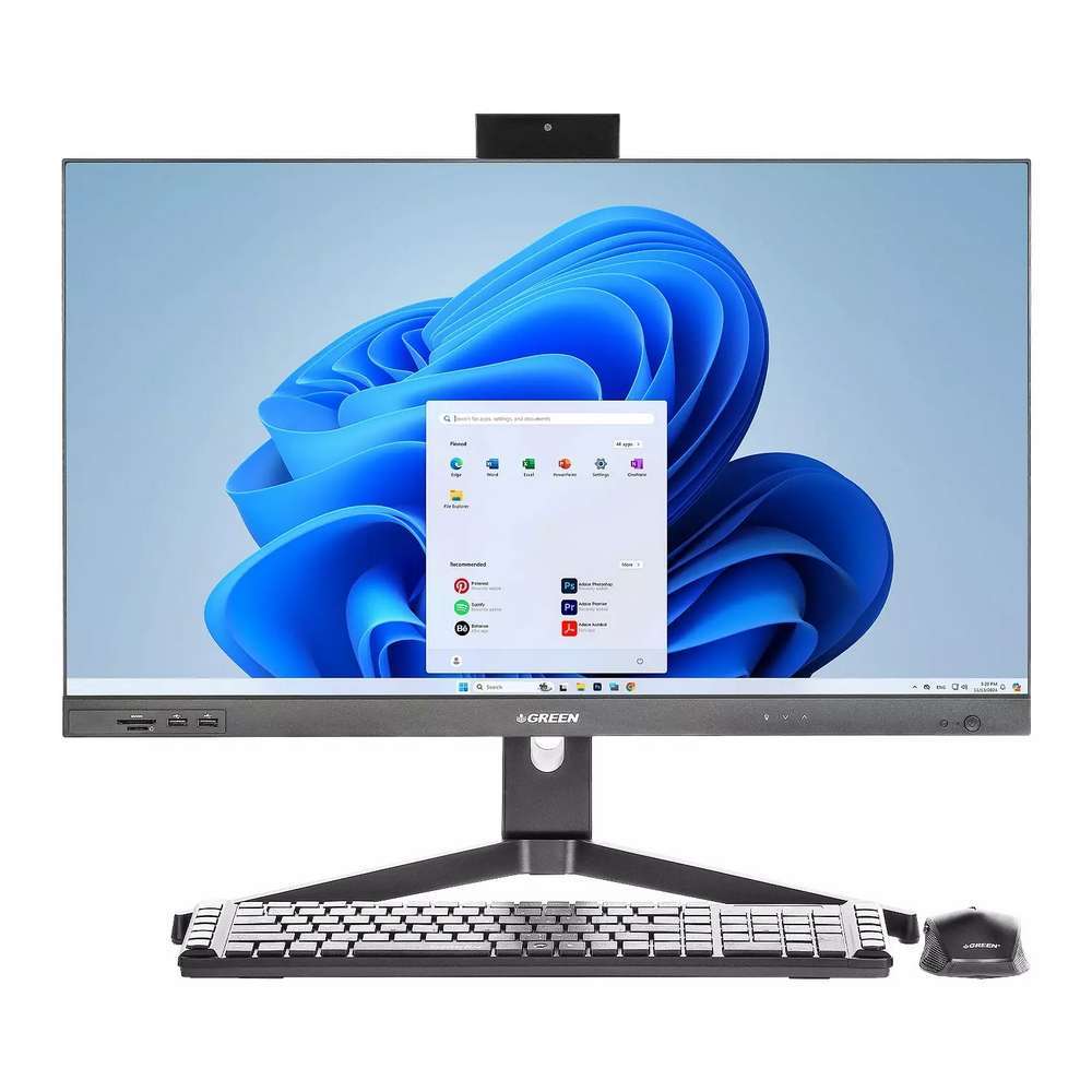 کامپیوتر همه کاره 27 اینچی گرین مدل (i5-8GB D5-512GB)GT627-i58S — تصویر ۲