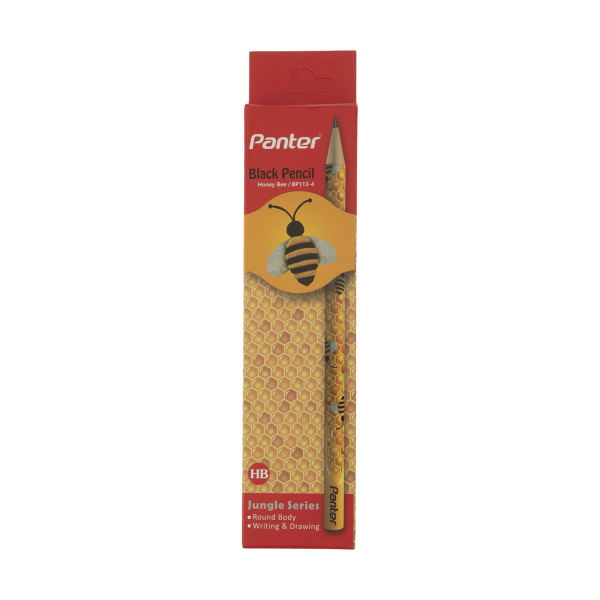 مداد مشکی پنتر مدل Honey Bee کد BP113-4
