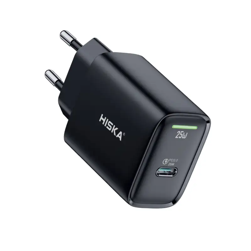 شارژر دیواری 25 وات هیسکا مدل Hiska H-106GAN 25W