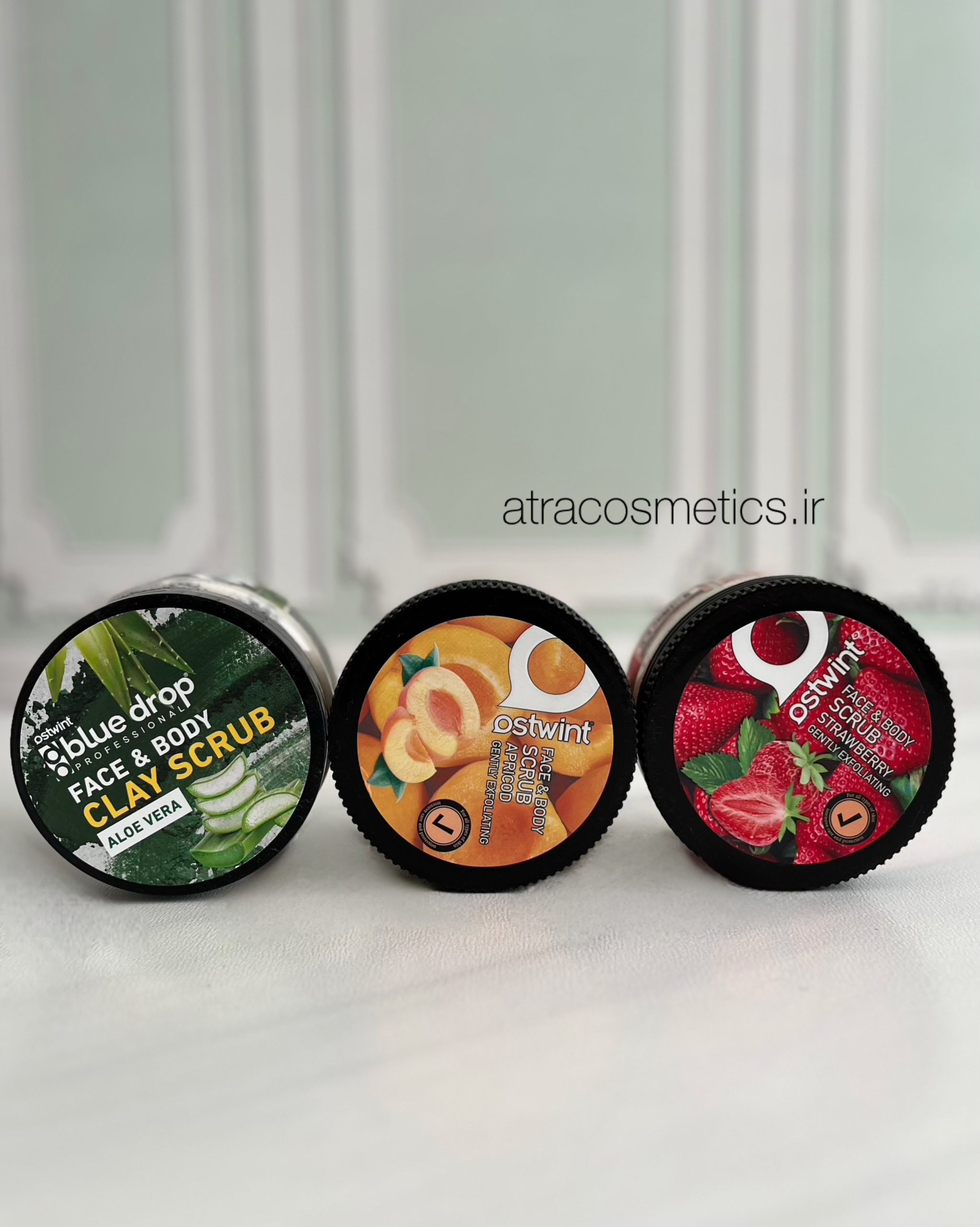 اسکراب صورت و بدن اوستوینت Ostwint Apricot Face & Body Scrub — تصویر ۲
