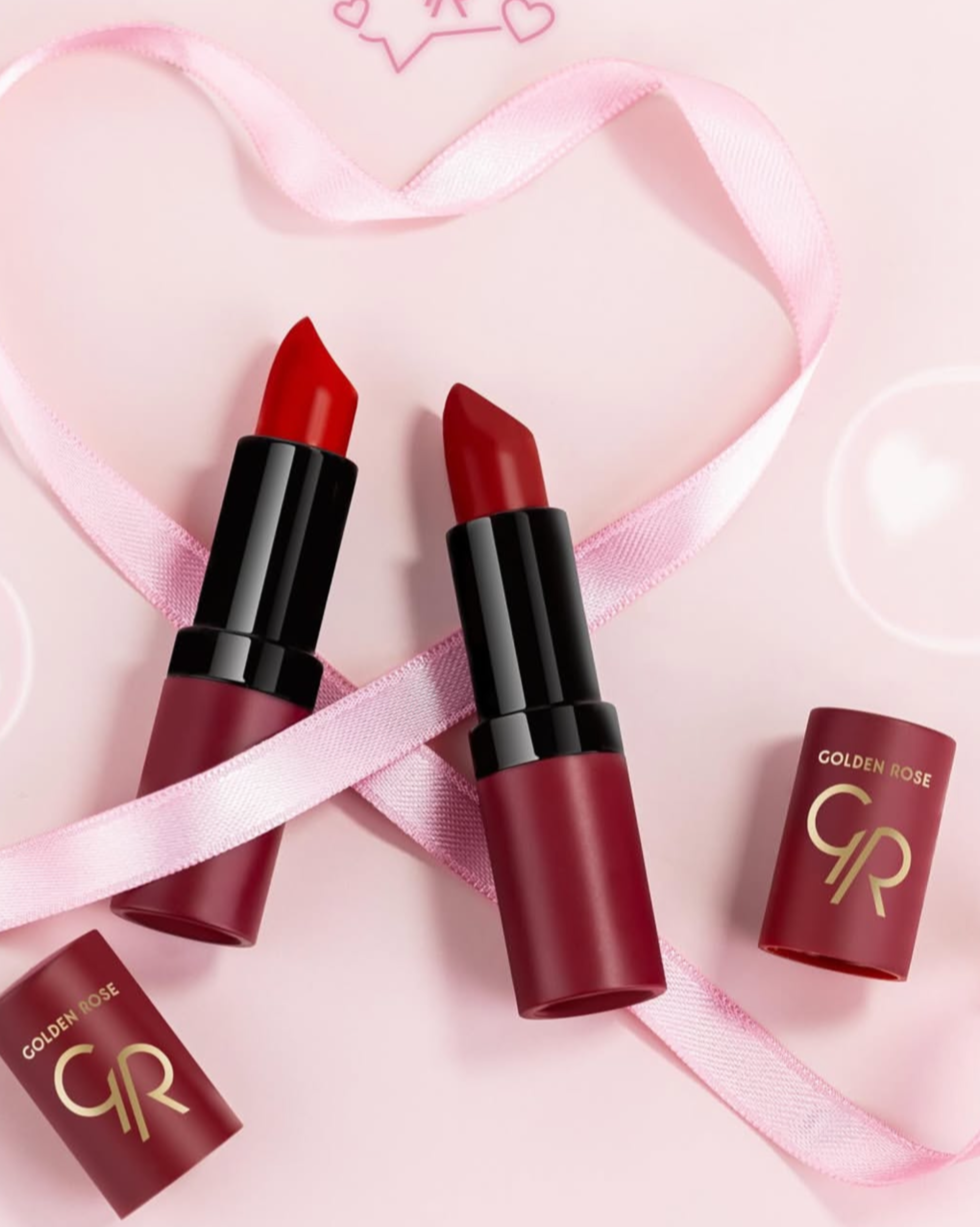 رژلب جامد ولوت گلدن رز Golden Rose Velvet Matte Lipstick