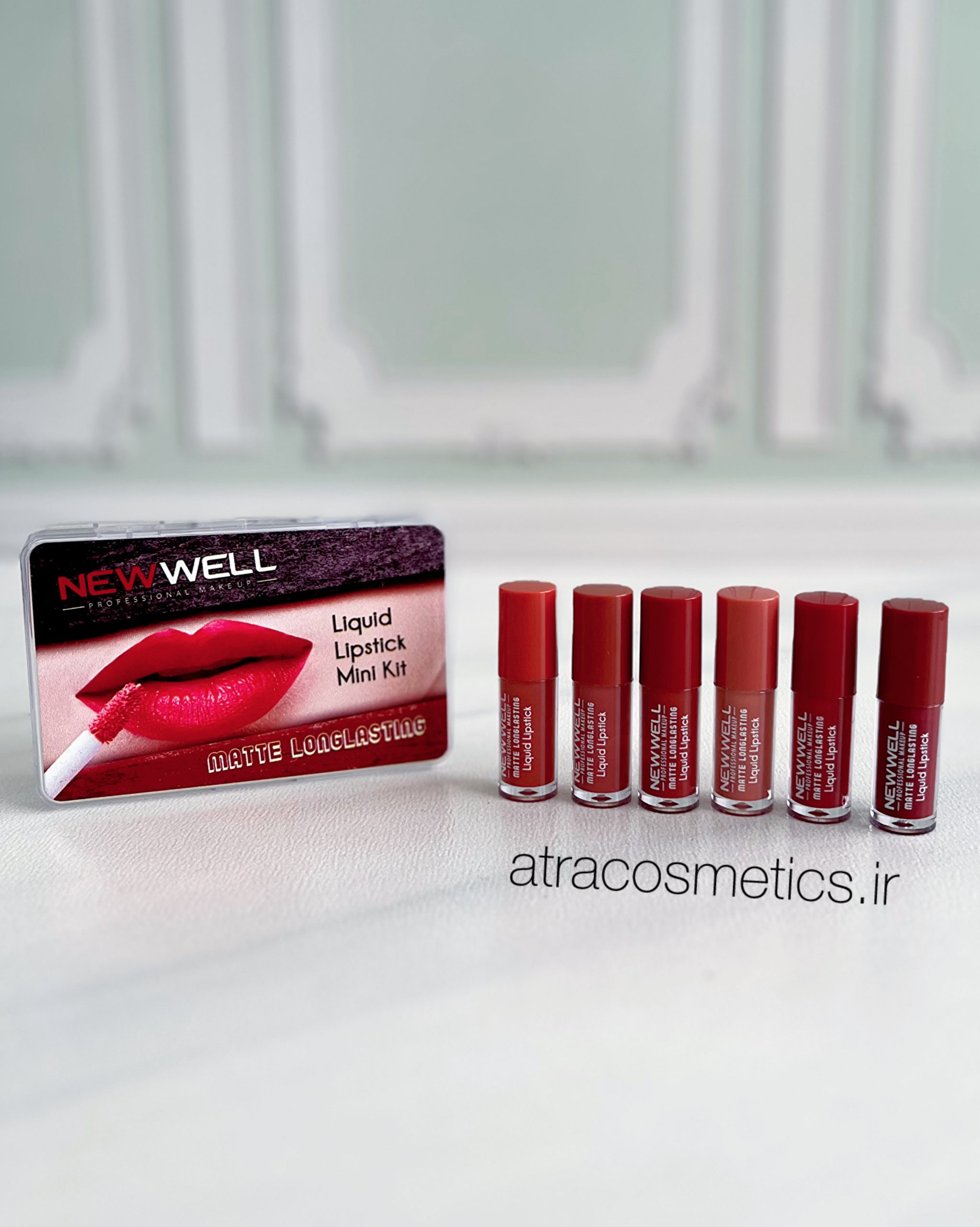 ست رژ لب مایع مینی نیوول New Well Liquid Lipstick Mini Kit — تصویر ۲