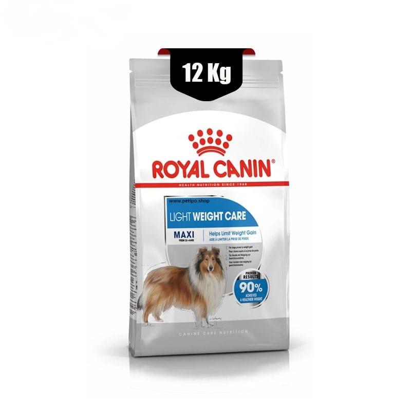 غذای خشک سگ رویال کنین مکسی لایت ویت کر وزن 12 کیلوگرم | Royal Canin Maxi Light Weight Care 12kg