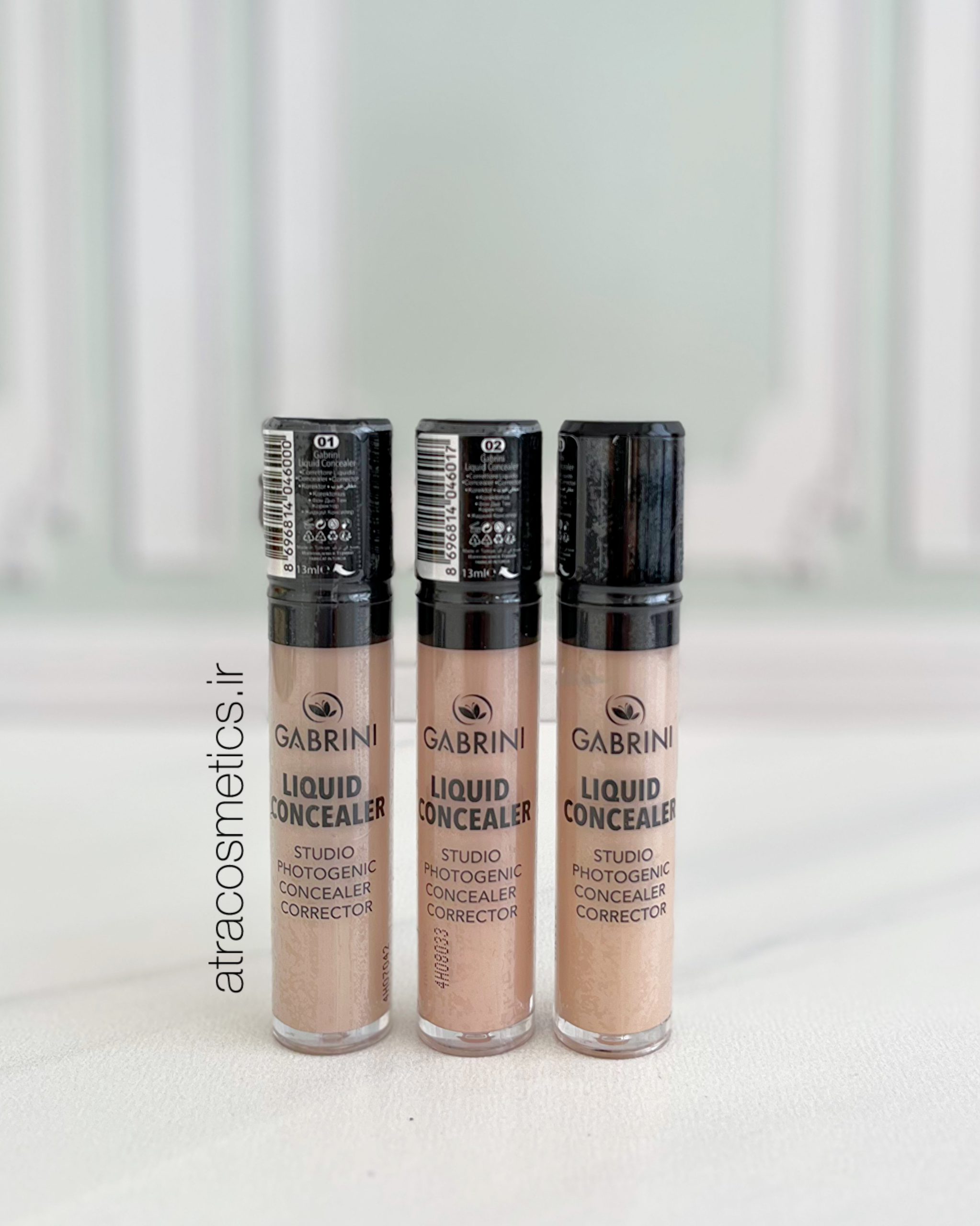 کانسیلر مایع گابرینی Gabrini Liquid Concealer؛ پوششی طبیعی برای پوستی بی‌نقص — تصویر ۲