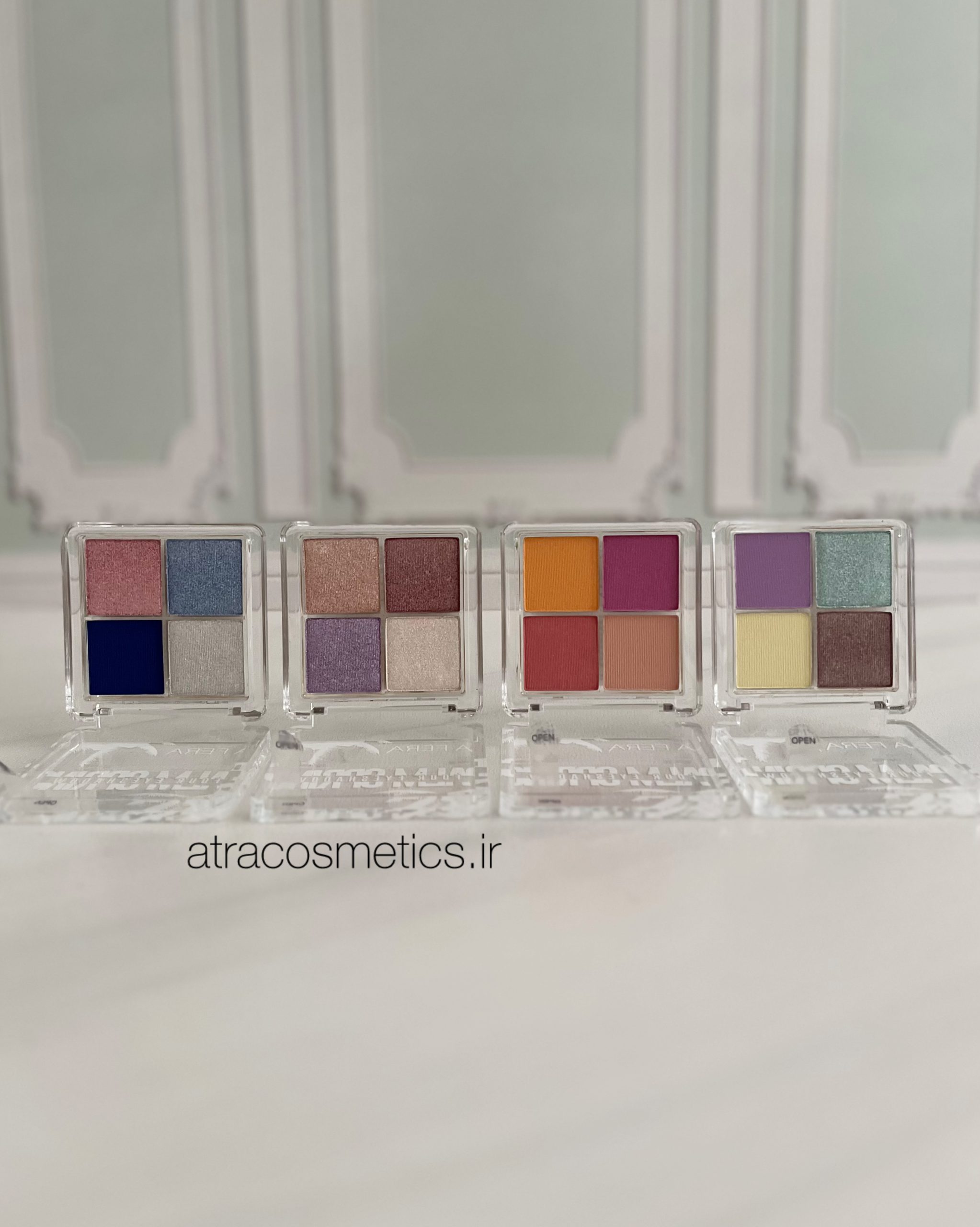پالت سایه چشم لافرا ترکیه La Fera 4-Color Eyeshadow Palette — تصویر ۴