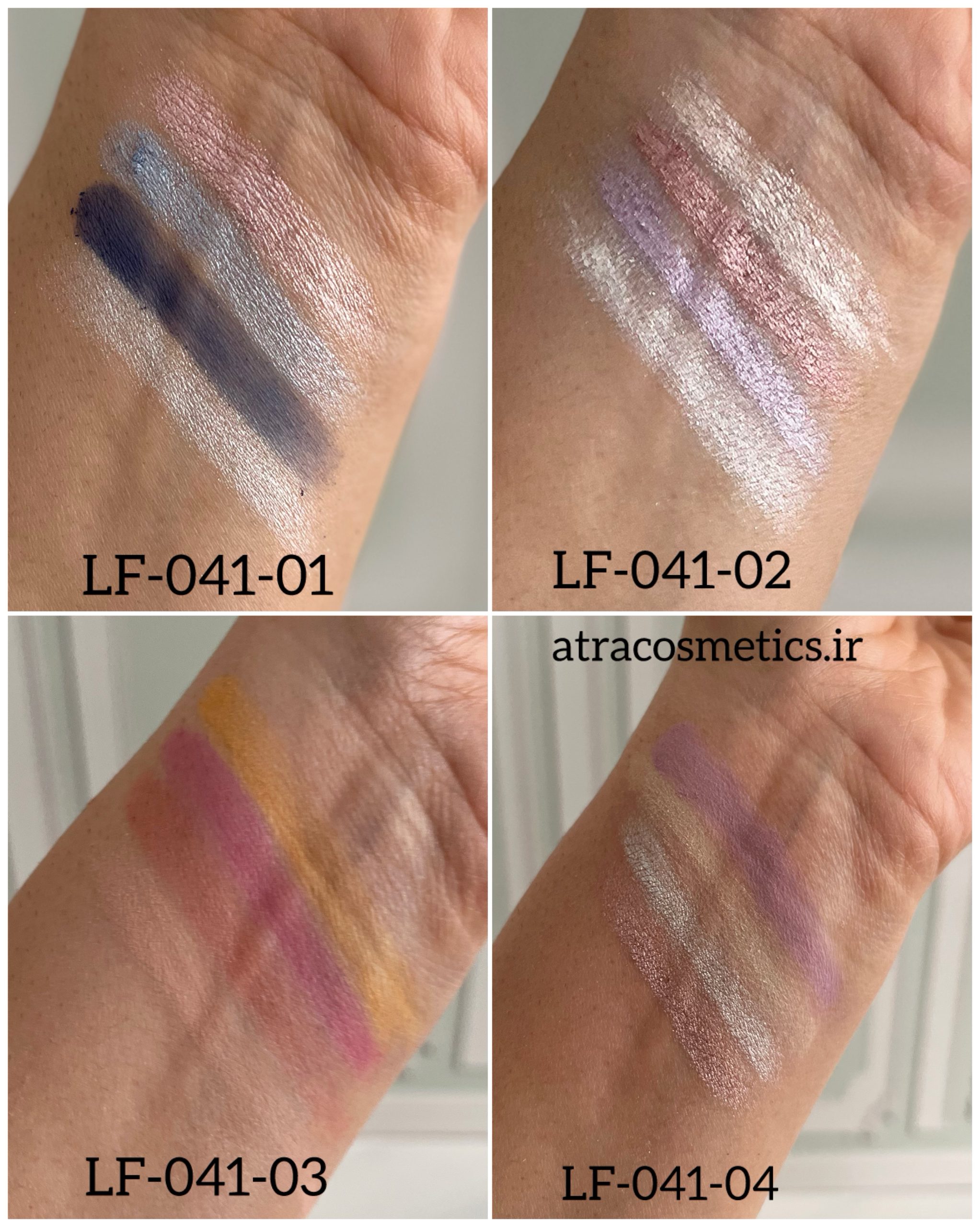پالت سایه چشم لافرا ترکیه La Fera 4-Color Eyeshadow Palette — تصویر ۵