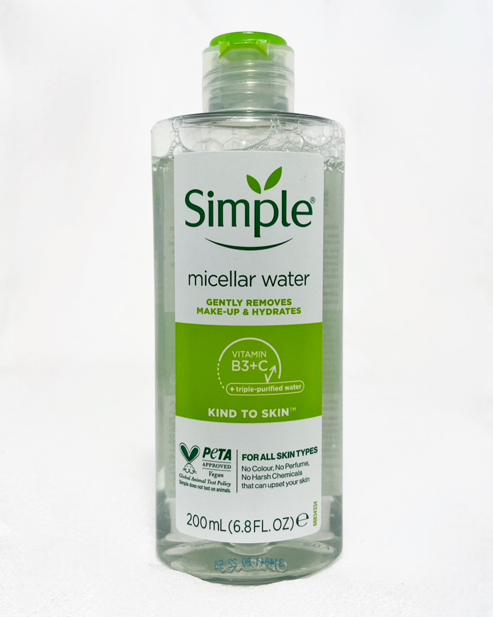 میسلار واتر «سیمپل» مدل مهربان با پوست mil200 Simple Kind to Skin Micellar — تصویر ۲
