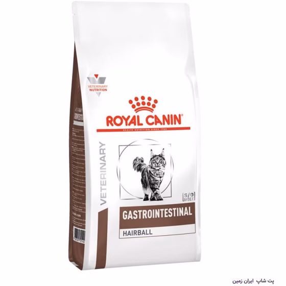 غذای خشک گربه گسترواینتستینال هیربال رویال کنین وزن 2 کیلوگرم | Royal Canin Gastrointestinal Hairball 2Kg