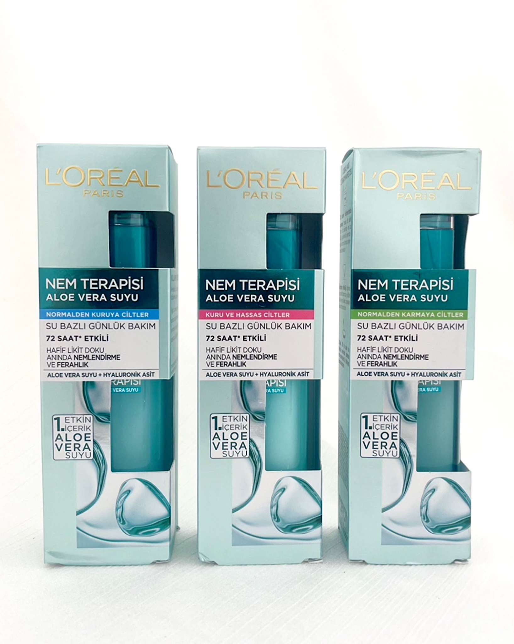 آبرسان ۷۲ ساعته ی لورال پاریس L’Oréal Paris Hydra Genius Aloe Water
